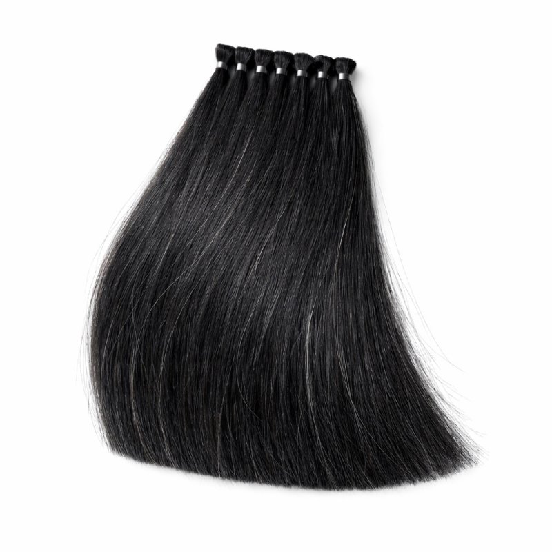 画像2: 白髪染め検証用 人毛毛束 (2)