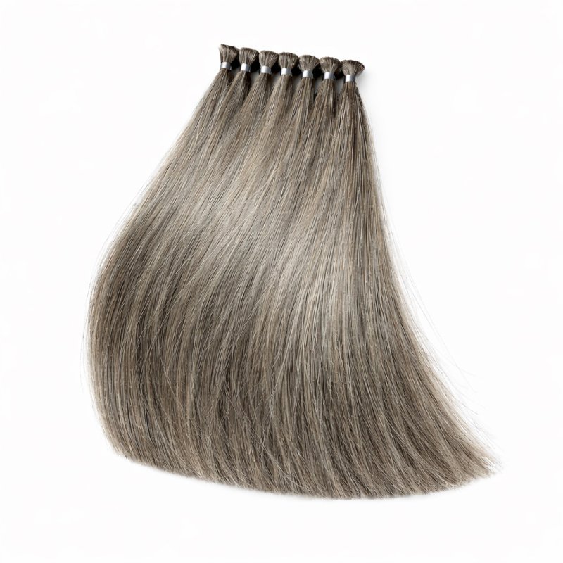 画像2: 白髪染め検証用 人毛毛束 (2)