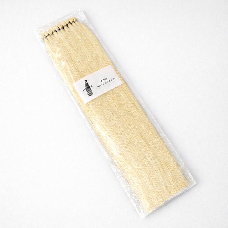 画像1: カラー評価・検証向け 人毛ロング毛束 (1)