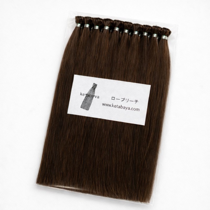 画像1: カラー評価・検証向け 人毛毛束 (1)