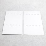 画像2: カラー評価・検証用 ヘアカラーチャート台紙＋毛束(20本) (2)