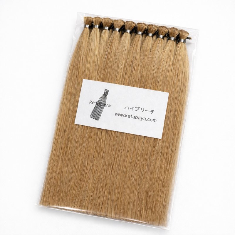 画像1: カラー評価・検証向け 人毛毛束 (1)