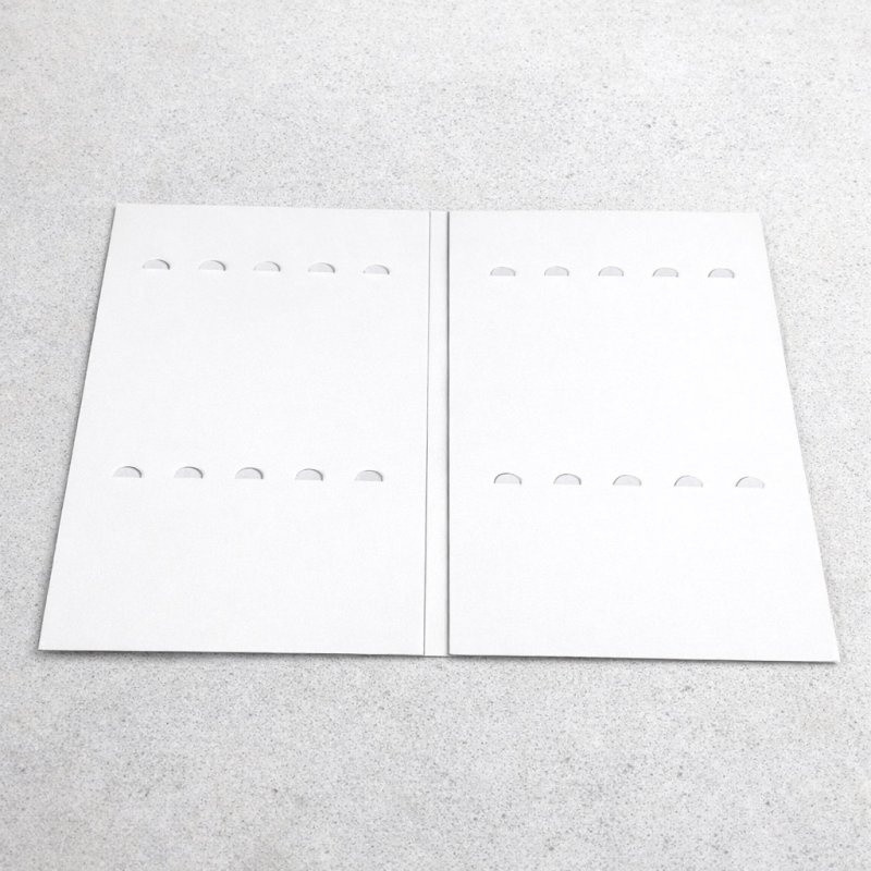 画像2: カラー評価・検証用 ヘアカラーチャート台紙 (2)