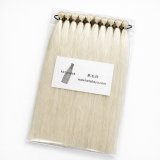 人毛白毛と馬毛のテスト毛束【毛束屋】ヘアカラーテスト用品の通販