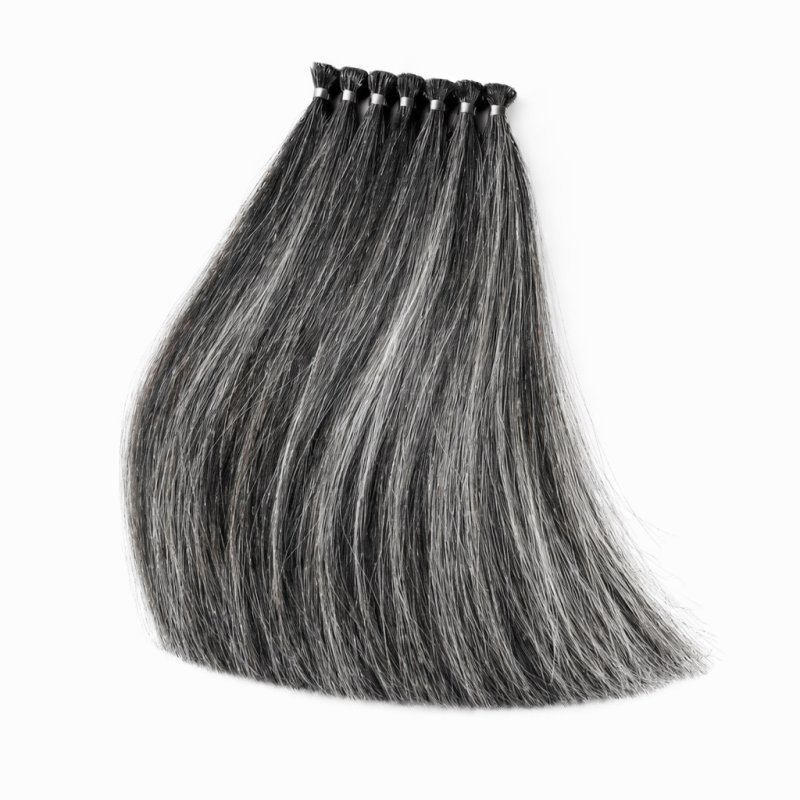 画像2: 白髪染め検証用 人毛毛束 (2)