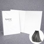 画像1: カラー評価・検証用 ヘアカラーチャート台紙＋毛束(20本) (1)